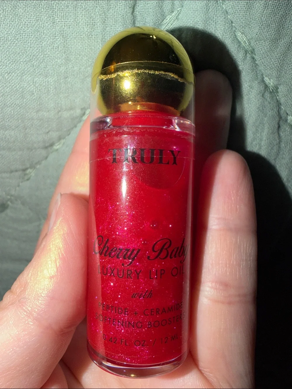 TRULY Cherry Baby Luxury Lip Oil & Peach C Easy Matte Lip Duo RV:$33!